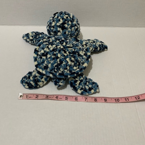 Sea Turtle Handmade Crocheted Soft Plush Stuffed Turtle - Picture 13 of 15